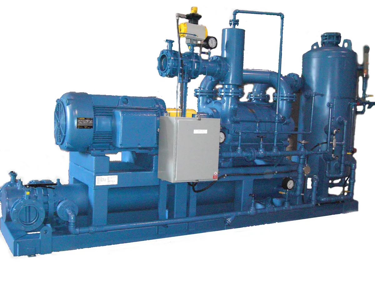PFS condenser / exhauster vacuum package